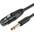 Кабель для микрофона Ugreen AV131 6.35 Male To XLR Female Cable, 2м  (20719) купить в интернет-магазине товаров для офиса и дома ТопГрад с доставкой
