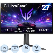 Монитор 27'' LG 27GS65F-B.ARUZ чёрный