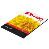 Бумага цветная для печати Комус Color черная интенсив (А4, 80 г/кв.м, 50 листов)