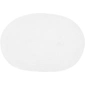 Салфетка сервировочная (плейсмат) Nouvelle Daily Casual line 30x44 см  белая (4 штуки в упаковке)