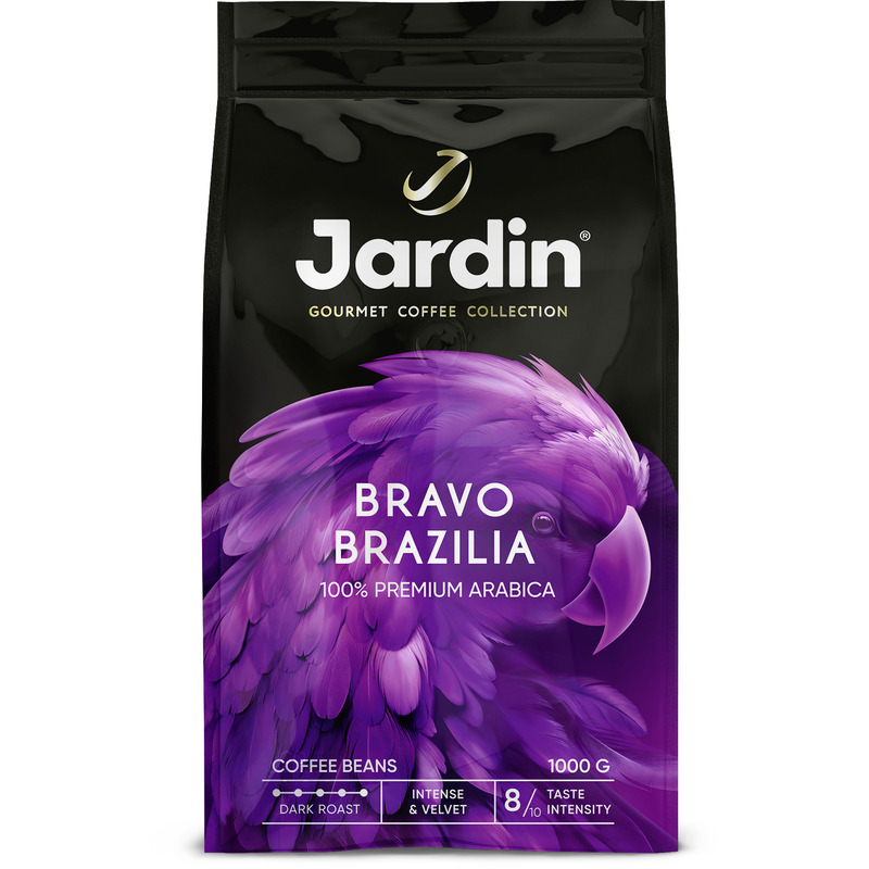 Кофе в зернах Jardin Bravo Brazilia 1 кг
