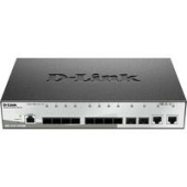 Коммутатор D-Link DGS-1210-10P/ME/A1A L2 8х1000Base-T,2хSFP PoE 78 Вт