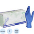 Перчатки медицинские смотровые нитриловые SFM нестерильные неопудренные   размер S (6.5-7) синие (50 пар/100 штук в упаковке) купить в интернет-магазине товаров для офиса и дома ТопГрад с доставкой