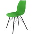 Стул обеденный SHT-ST29/SHT-S37 зелёный (пластик, металл)