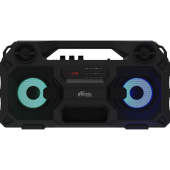 Портативная колонка Ritmix SP-690B черная с подсветкой (80000896)