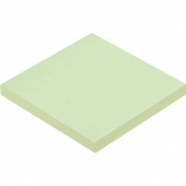 Стикеры Z-сложения Attache 76х76 мм пастельные салатовые для диспенсера (1 блок, 100 листов)