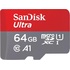 Карта памяти 64 ГБ micro SDXC SanDisk Ultra UHS-I U1 A1  (SDSQUAB-064G-GN6MN) купить в интернет-магазине товаров для офиса и дома ТопГрад с доставкой