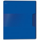 Папка с зажимом Attache Digital А4+ 0.45 мм синяя (до 120 листов)