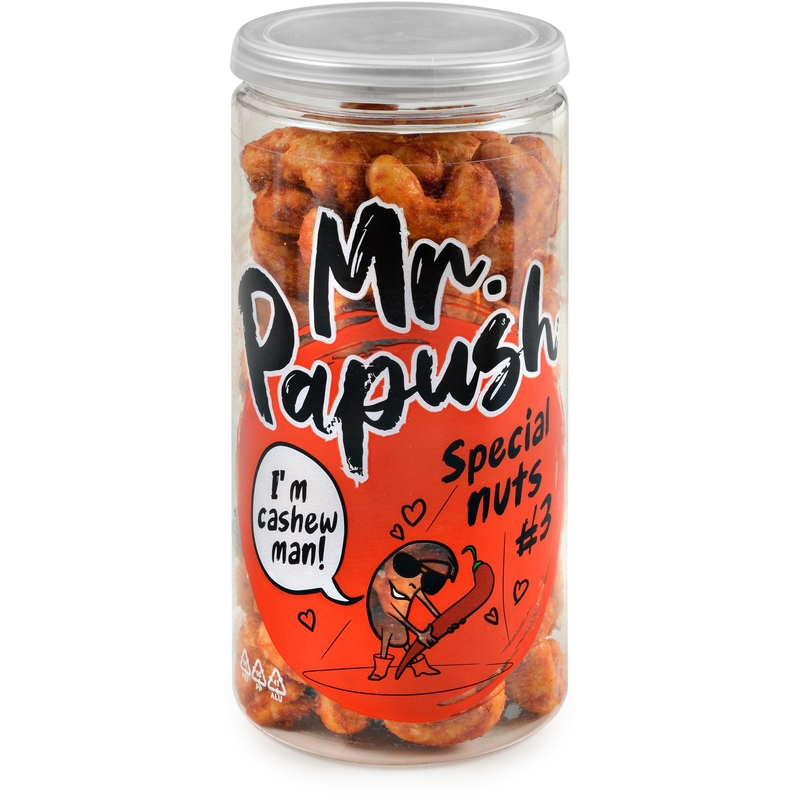Кешью Mr. Papush Special Nuts #3 жареное очищенное соленое 140 г