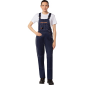 Полукомбинезон рабочий летний женский л34-ПК со светоотражающим кантом  синий/васильковый (размер 48-50, рост 182-188)