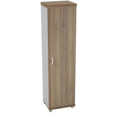 Шкаф для одежды Easy Director (дуб шамони темный/серый, 554х445х2105 мм)