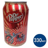 Напиток Dr.Pepper ориджинал газированный 0.33 л купить в интернет-магазине товаров для офиса и дома ТопГрад с доставкой