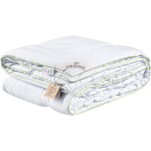 Одеяло 2-спальное Prime Prive Bamboo 172x205 см стёганое с кантом белое