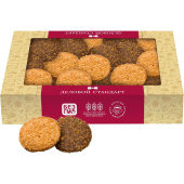 Печенье сдобное в глазури Деловой Стандарт кокосовое с шоколадом 315 г купить в интернет-магазине товаров для офиса и дома ТопГрад с доставкой