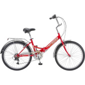 Велосипед складной Stels Pilot 750 V Z010 диаметр колёс 24 дюйма 2023  красный купить в интернет-магазине товаров для офиса и дома ТопГрад с доставкой