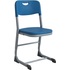 Стул ученический Комус Мебель синий/серый регулируемый рост 5-7
