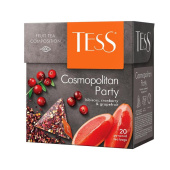 Чай фруктовый Tess Cosmopolitan Party 20 пирамидок (грейпфрут, клюква)