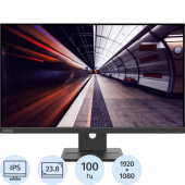 Монитор 23.8" Lenovo E24-30 чёрный (63EDMAT2UK)