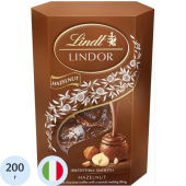 Конфеты Lindor пралине и фундук 200 г