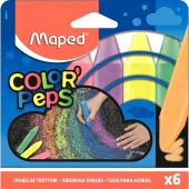 Мел Maped Color'peps цветной 6 штук