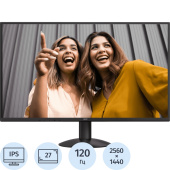 Монитор 27" AOC Q27B30S3 чёрный