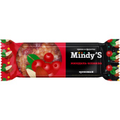 Батончик Mindy's с миндалем и клюквой 35 г (30 штук в упаковке)