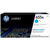 Картридж лазерный HP 655A CF451A голубой оригинальный