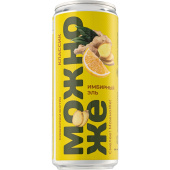 Лимонад газированный Можно Же имбирный эль 0.33 л купить в интернет-магазине товаров для офиса и дома ТопГрад с доставкой