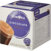 Шоколад в капсулах для кофемашин Gimoka Dolce Gusto Cioccolata (16 штук в упаковке) купить в интернет-магазине товаров для офиса и дома ТопГрад с доставкой