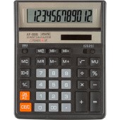Калькулятор настольный Attache ASF-888 12-разрядный черный 204x158x40 мм