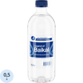 Вода питьевая Legend of Baikal негазированная 0.5 л купить в интернет-магазине товаров для офиса и дома ТопГрад с доставкой