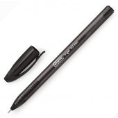 Ручка гелевая одноразовая Attache Glide Trigel черная (толщина линии 0.5 мм)
