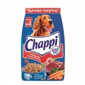 Корм Chappi сухой для собак По-домашнему говядина 2.5 кг