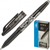 Ручка гелевая со стираемыми чернилами Pilot Frixion черная (толщина линии 0,35 мм)