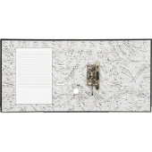 Папка-регистратор Attache 75 мм чёрная полипропилен/бумага с защитным  уголком купить в интернет-магазине товаров для офиса и дома ТопГрад с доставкой