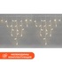Гирлянда светодиодная Neon-Night Бахрома (Айсикл) тёплый белый свет 76  светодиодов (2.4 м) купить в интернет-магазине товаров для офиса и дома ТопГрад с доставкой