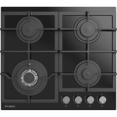 Варочная панель газовая Hyundai HHG 6436 BG