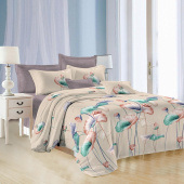 Комплект постельного белья Эльф Satin Collection Элит 1.5-спальное  микросатин 70x70 см