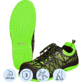 Кроссовки рабочие Мистраль Неон ПУ-ТПУ из микрофибры лаймовые с  композитным подноском размер 40