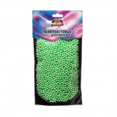 Наполнитель для слайма Slimer Пенопластовые шарики 4 мм зеленые