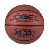 Мяч баскетбольный Jogel JB-300 №7 коричневый купить в интернет-магазине товаров для офиса и дома ТопГрад с доставкой