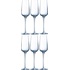Набор бокалов (фужеров) для шампанского Chef&Sommelier 210 мл (6  штук в упаковке) купить в интернет-магазине товаров для офиса и дома ТопГрад с доставкой
