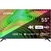 Телевизор 55" Digma DM-LED55UBB40 Ultra HD 4K