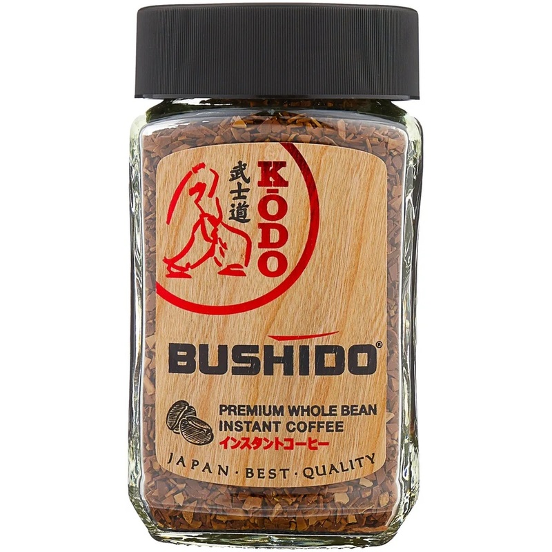 Кофе растворимый Bushido Kodo 95 г (стеклянная банка)