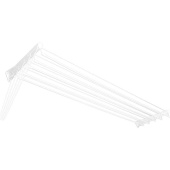 Сушилка для белья настенная складная Zalger Lift Plus (181x7x8 см)