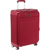 Чемодан Polar размер S 44 л тёмно-красный из ABS-пластика/полиэстера
