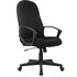 Кресло для руководителя Комус Мебель (Easy Chair) 665 чёрное (ткань, пластик) купить в интернет-магазине товаров для офиса и дома ТопГрад с доставкой