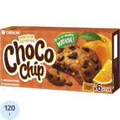 Печенье сдобное Orion Choco Chip с темным шоколадом и апельсином (6 штук  по 20 г) купить в интернет-магазине товаров для офиса и дома ТопГрад с доставкой
