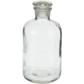 Склянка стеклянная с пробкой 500 мл купить в интернет-магазине товаров для офиса и дома ТопГрад с доставкой