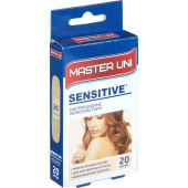 Набор пластырей Master Uni Sensitive для чувствительной кожи (20 наборов  по 20 штук)